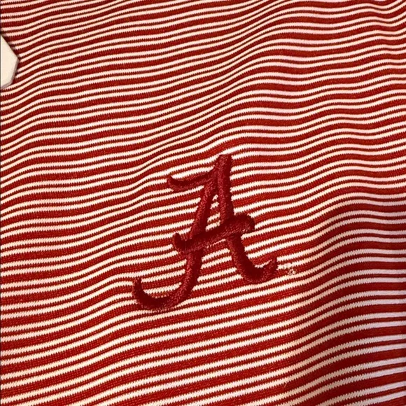 Cutter & Buck Men's Crimson Striped Polo - Picture 6 of 6